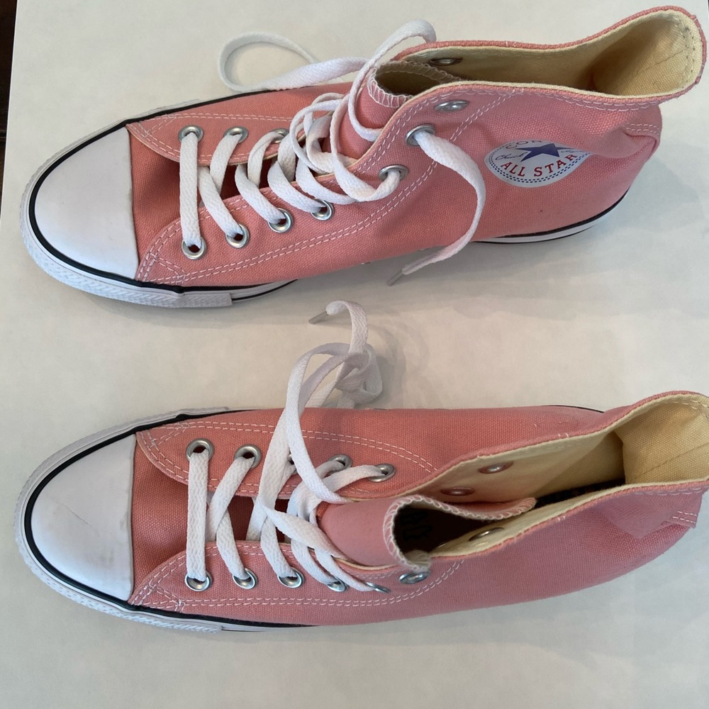 Women’s Converse All-Star Pink High Tops, s9